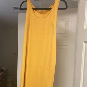 Mustard dress